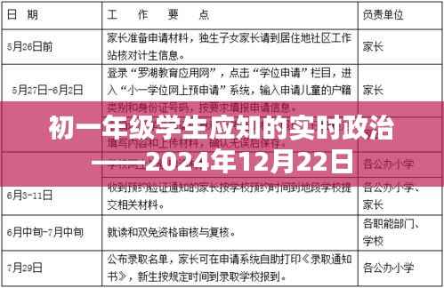 初一年级实时政治概览,2024年时事解读