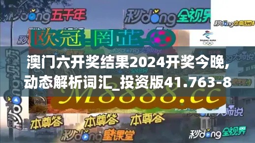 澳门六开奖结果2024开奖今晚,动态解析词汇_投资版41.763-8