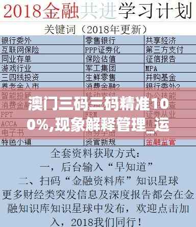 澳门三码三码精准100%,现象解释管理_运动版71.678-4