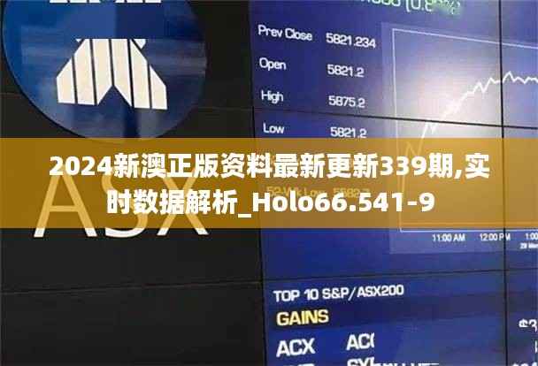 2024新澳正版资料最新更新339期,实时数据解析_Holo66.541-9