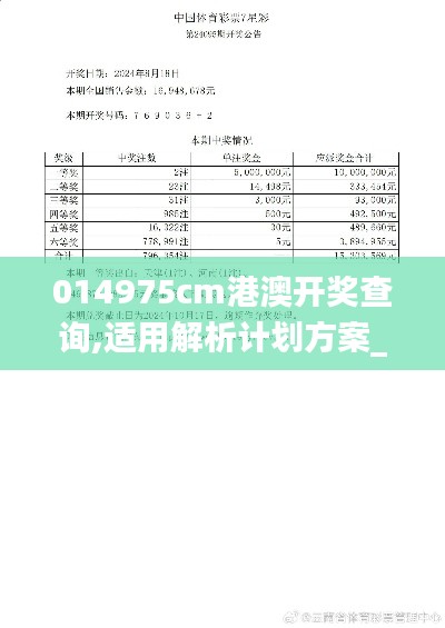 014975cm港澳开奖查询,适用解析计划方案_特供版44.702-6