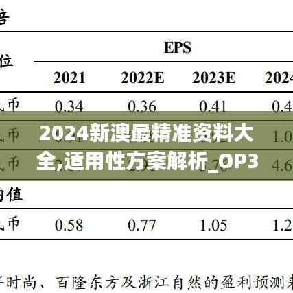 2024新澳最精准资料大全,适用性方案解析_OP31.305-7