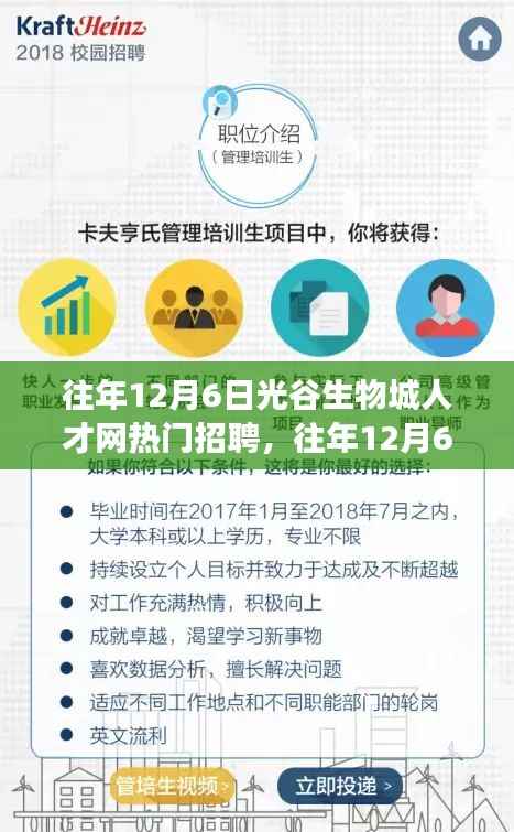 往年12月6日光谷生物城人才网招聘热潮,探析现象背后的观点与个人立场
