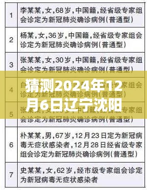 辽宁沈阳最新确诊病例预测与应对策略,初学者与进阶用户指南(预测至2024年12月)