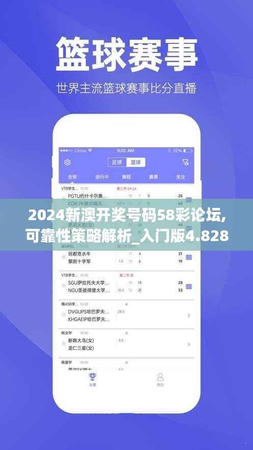 2024新澳开奖号码58彩论坛,可靠性策略解析_入门版4.828