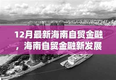 12月最新海南自贸金融深度解析与观点碰撞,探索新发展态势