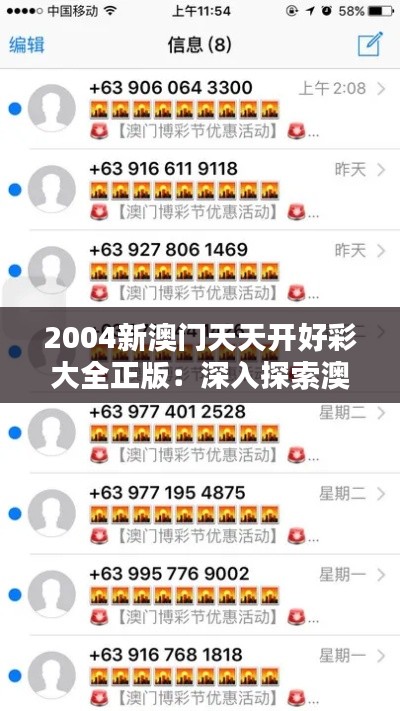 2004新澳门天天开好彩大全正版:深入探索澳门博彩的秘密