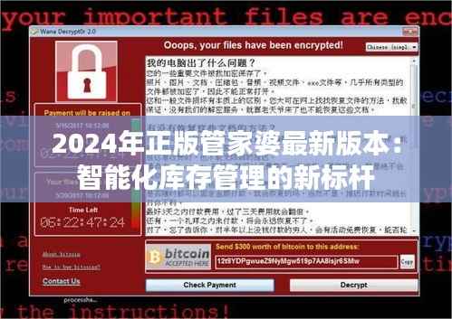 2024年正版管家婆最新版本:智能化库存管理的新标杆