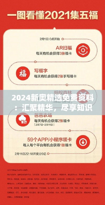 2024新奥精选免费资料:汇聚精华,尽享知识盛宴