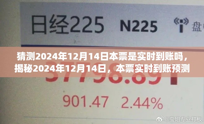 揭秘2024年12月14日本票实时到账预测与解析,到账时间猜测与解析