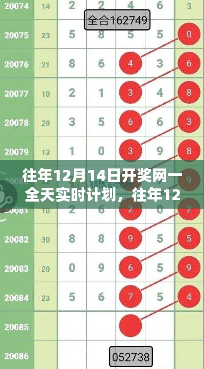 往年12月14日开奖网一全天实时计划回顾与策略分享,同行者的经验与启示