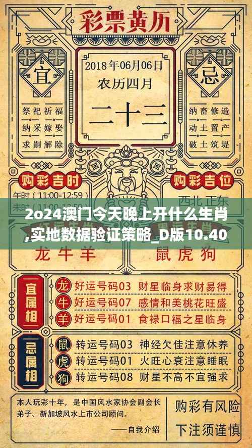 2o24澳门今天晚上开什么生肖,实地数据验证策略_D版10.407
