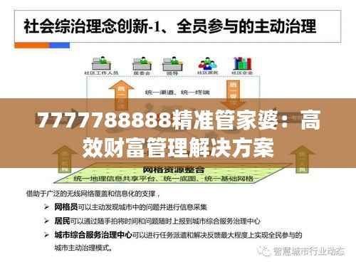 7777788888精准管家婆:高效财富管理解决方案