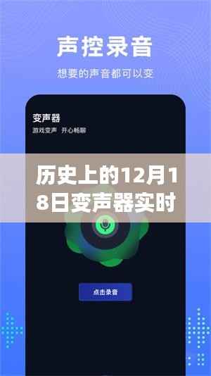 历史上的十二月十八日,变声器实时变声技术深度探索与实测