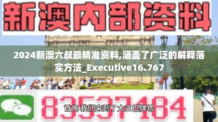 2024新澳六叔最精准资料,涵盖了广泛的解释落实方法_Executive16.767