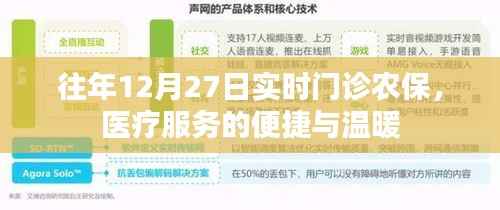往年12月27日农保实时门诊,医疗服务便捷暖人心