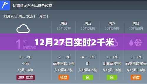 12月27日实时更新,距离两千米的讯息
