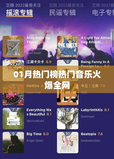 热门音乐火爆全网,01月榜单大揭秘!