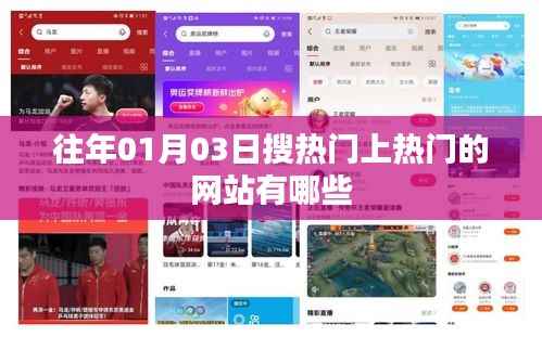 「热门网站推荐,历年一月份热门搜索网站盘点」