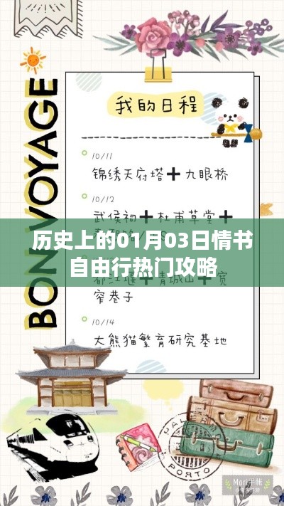 情书自由行热门攻略,历史上的一月三日回顾