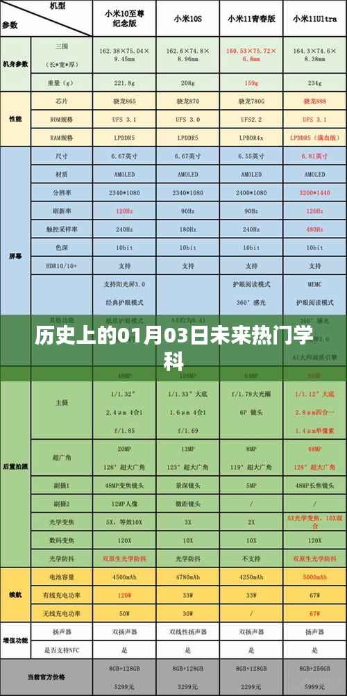 未来热门学科揭秘,历史视角下的01月03日