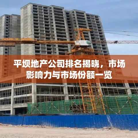 平坝地产公司排名揭晓,市场影响力与市场份额一览