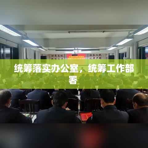 统筹落实办公室,统筹工作部署