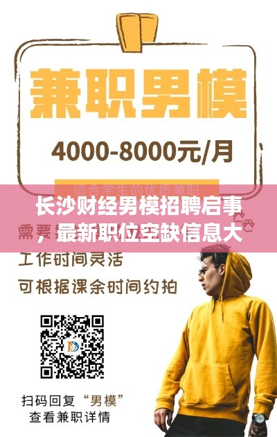 长沙财经男模招聘启事,最新职位空缺信息大揭秘!
