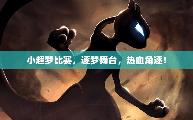 小超梦比赛,逐梦舞台,热血角逐!