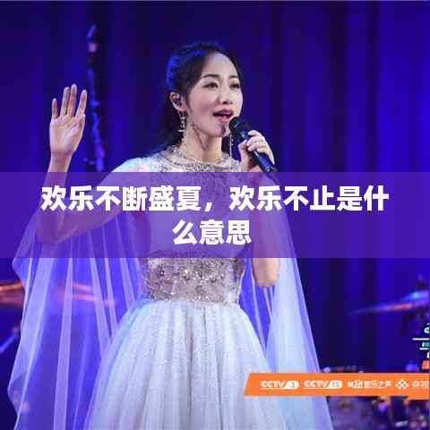 欢乐不断盛夏,欢乐不止是什么意思