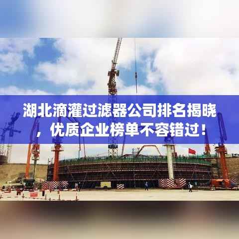 湖北滴灌过滤器公司排名揭晓,优质企业榜单不容错过!