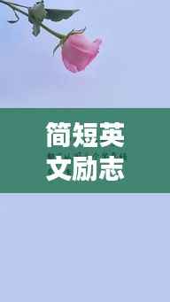 简短英文励志语录,激发无限潜能的励志短句