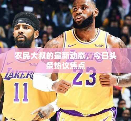 农民大叔的最新动态,今日头条热议焦点