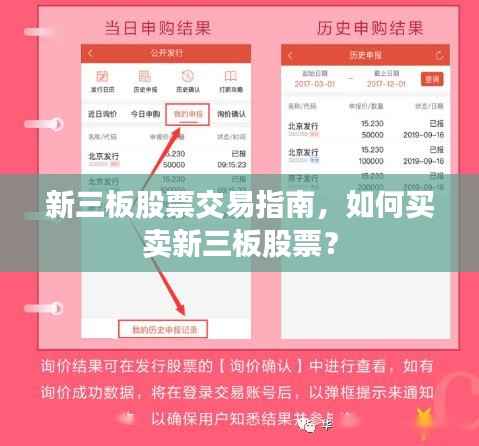 新三板股票交易指南,如何买卖新三板股票?