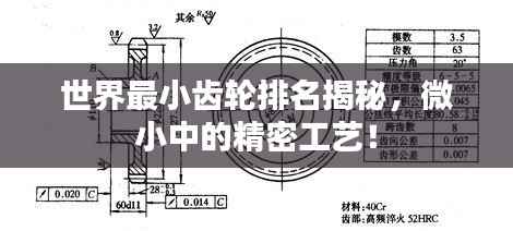 世界最小齿轮排名揭秘,微小中的精密工艺!