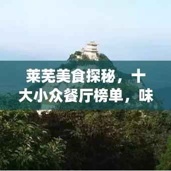 莱芜美食探秘,十大小众餐厅榜单,味蕾之旅的绝佳之选