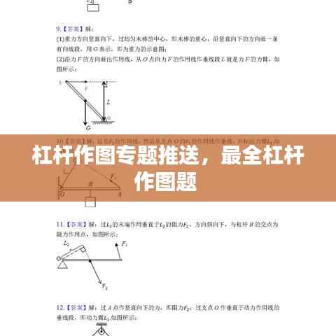 杠杆作图专题推送,最全杠杆作图题