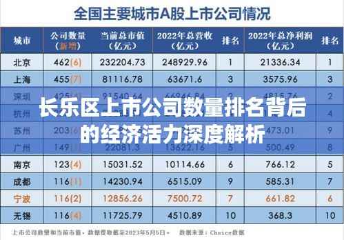 长乐区上市公司数量排名背后的经济活力深度解析