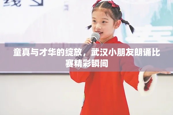 童真与才华的绽放,武汉小朋友朗诵比赛精彩瞬间