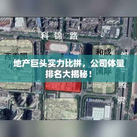 地产巨头实力比拼,公司体量排名大揭秘!