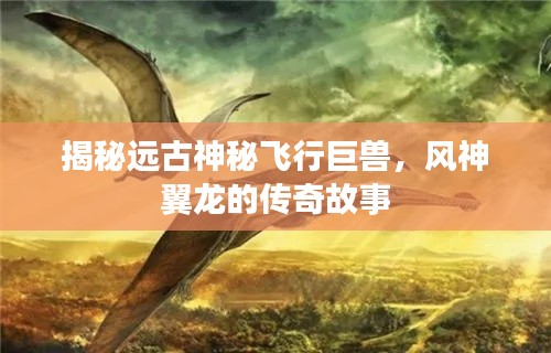 揭秘远古神秘飞行巨兽,风神翼龙的传奇故事