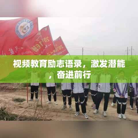 视频教育励志语录,激发潜能,奋进前行
